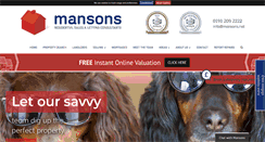 Desktop Screenshot of mansons.net